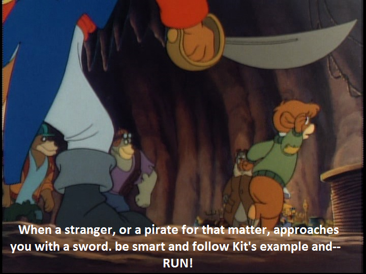 Kit's Survival Guide: Run from Swords 
