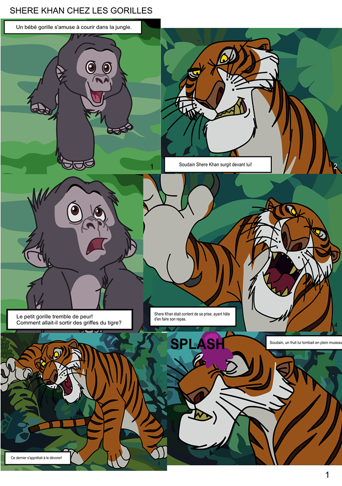 Shere Khan chez les gorilles page 1