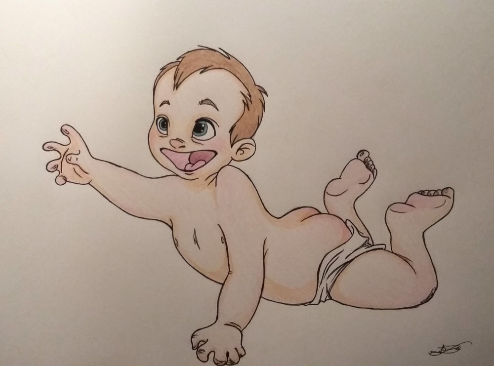 Bébé Tarzan again 