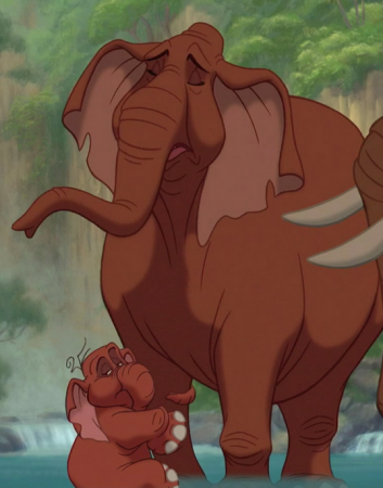 Detail Mère de Tantor