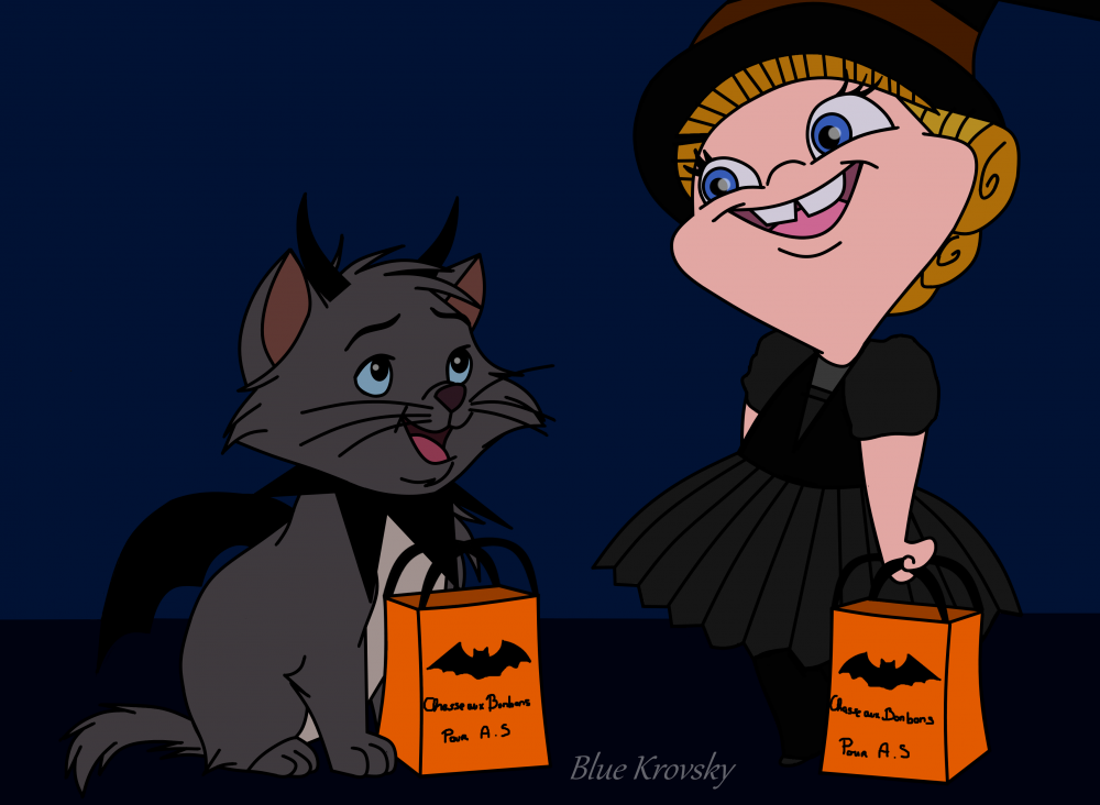 Equipe trois pour Halloween