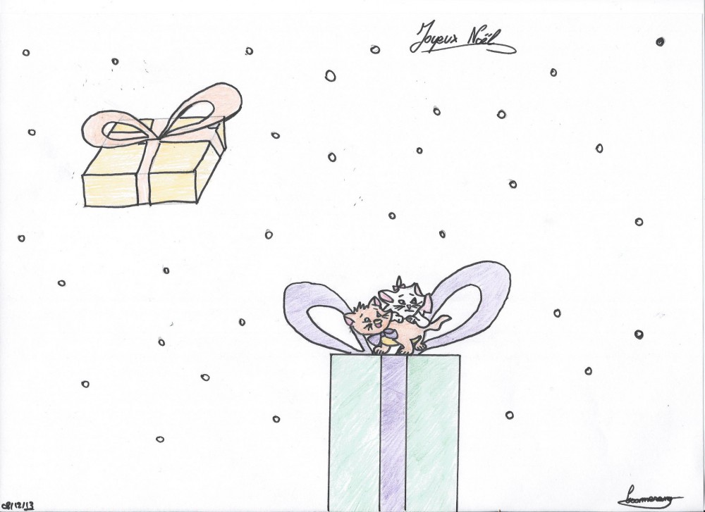 le noël des aristochats