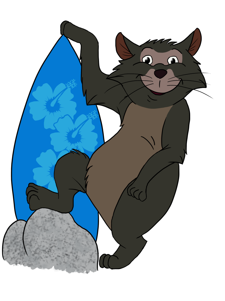 Scat Cat surfeur
