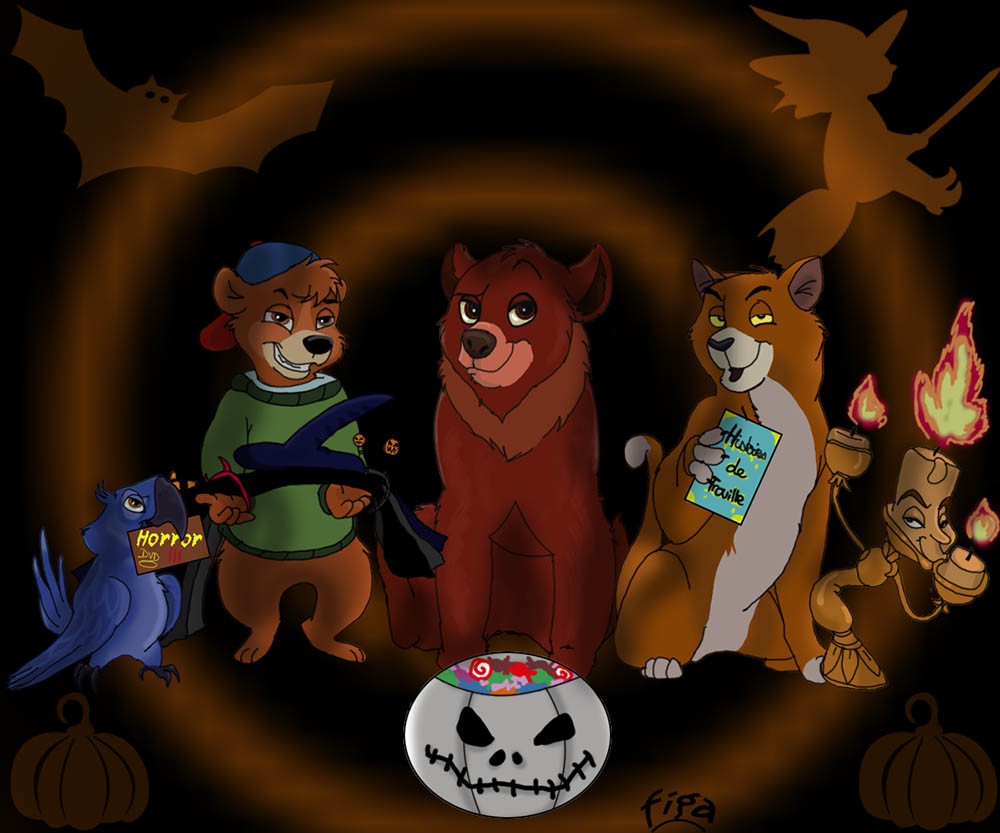Halloween entre mecs !