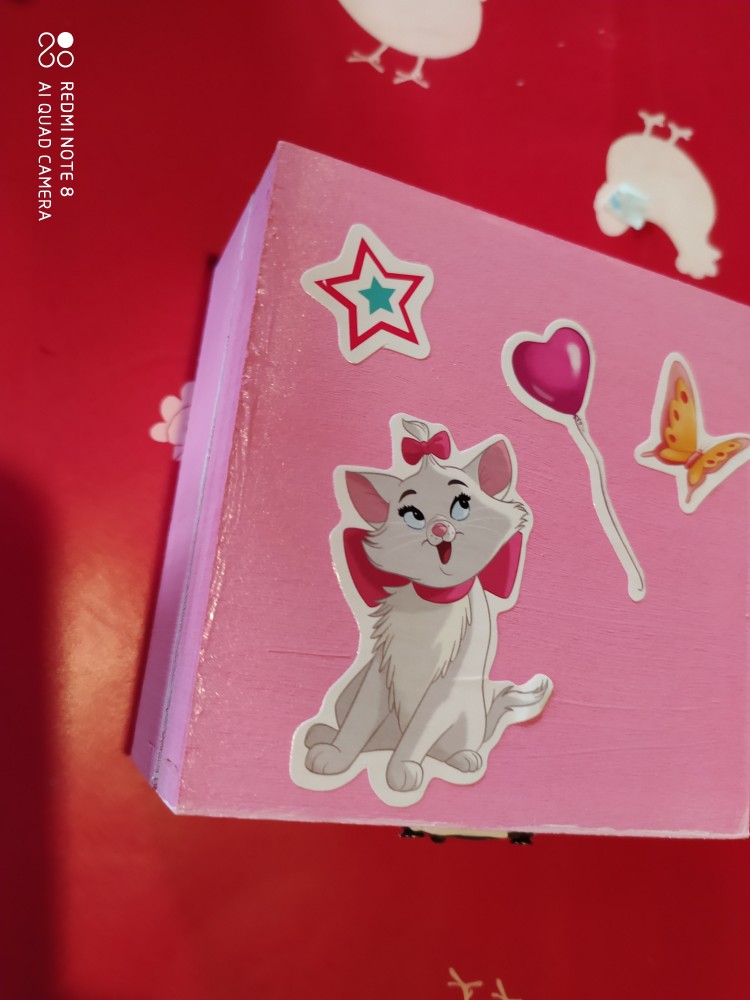 Boite décorée 