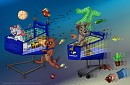 Collab complètement C : Course de Caddies!