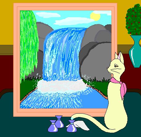 Gabriella painting