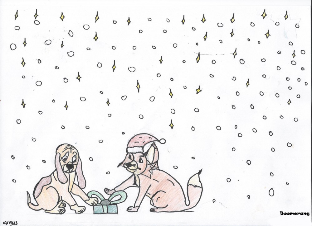 Le noël de rox et roucky
