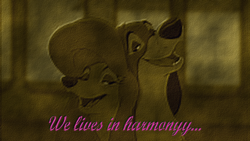 We lives in harmony