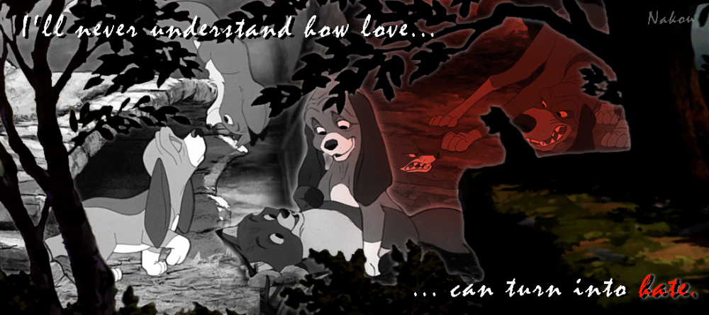 Why does love can turn into hate...?