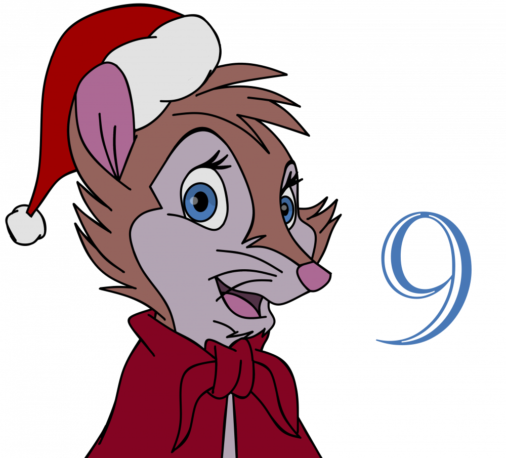 Madame Brisby pour le Calendrier de l'Avent