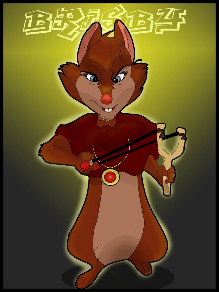 Madame Brisby au lance pierre