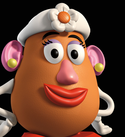 Detail Mrs. Potato Head