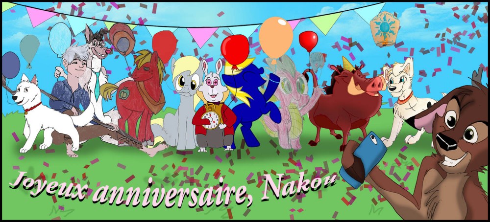 Joyeux anniversaire Nakou !