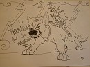 Inktober 27 Tonnerre