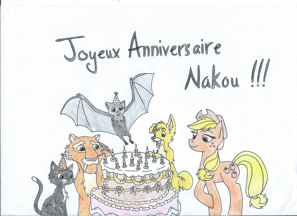 Pour l'Anniv' de Nakou <3
