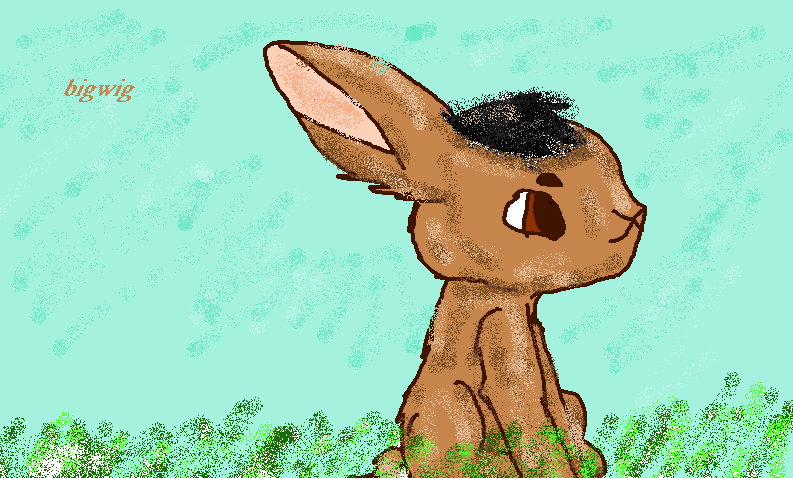 bigwig in the grass
