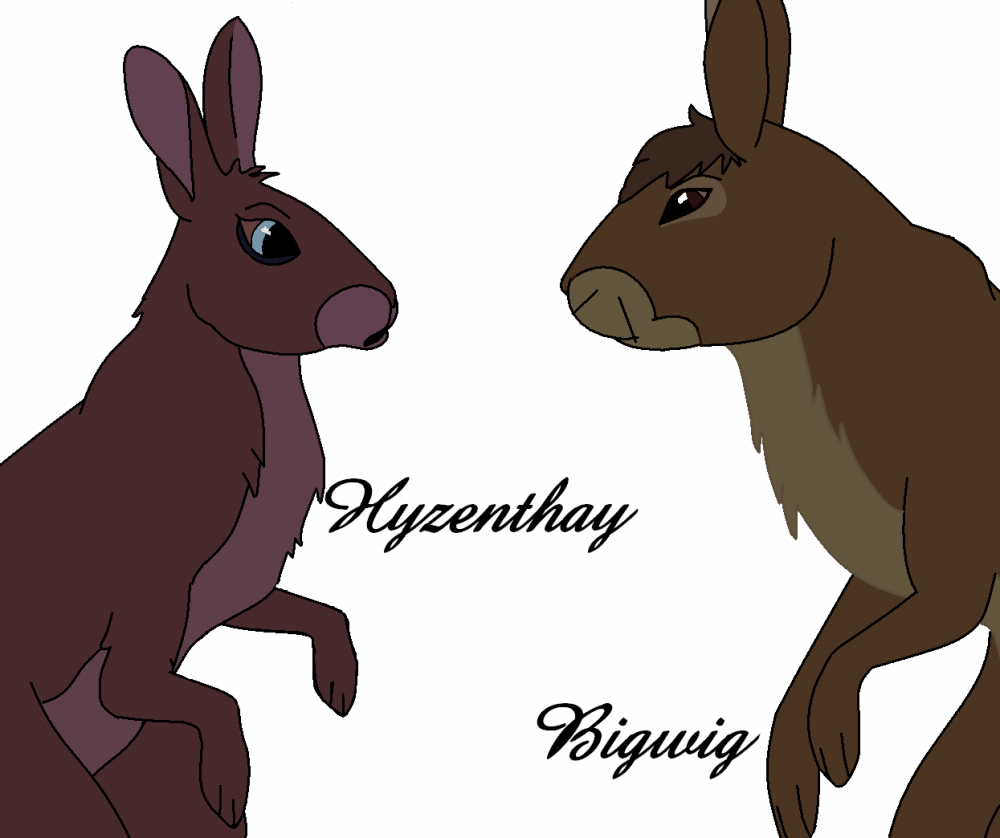 Bigwig and Hyzenthlay in Efrafa