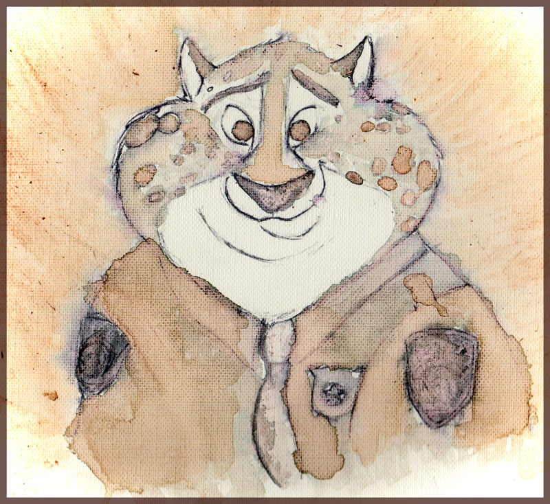 Clawhauser In Coffee