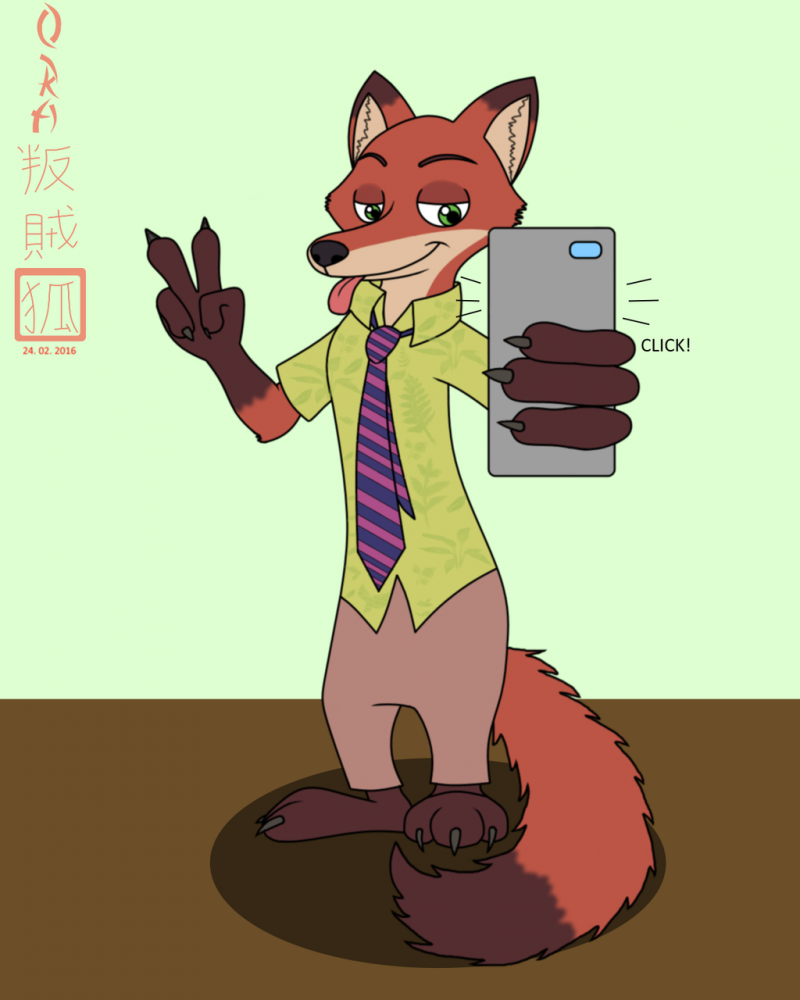 Nick Wilde's Fabulous Selfie