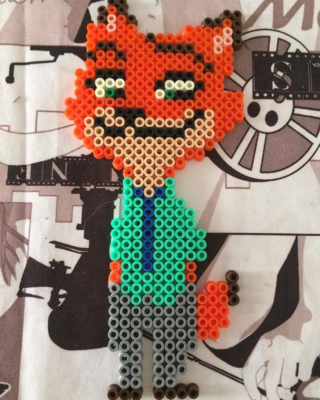Nick Wilde - Hama pearls