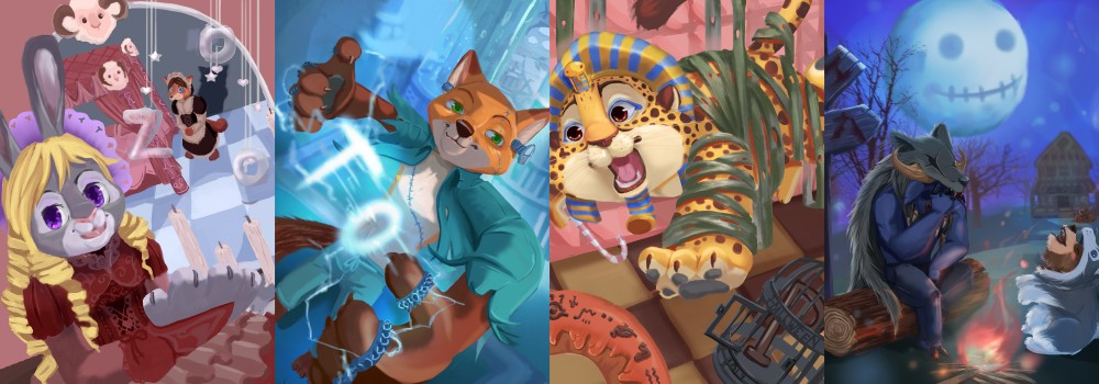 Graffiti : Two mascot