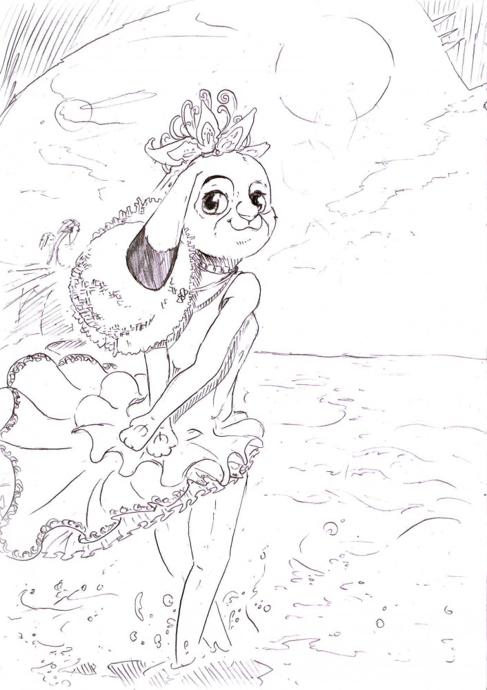 Dessins de plage (Judy)
