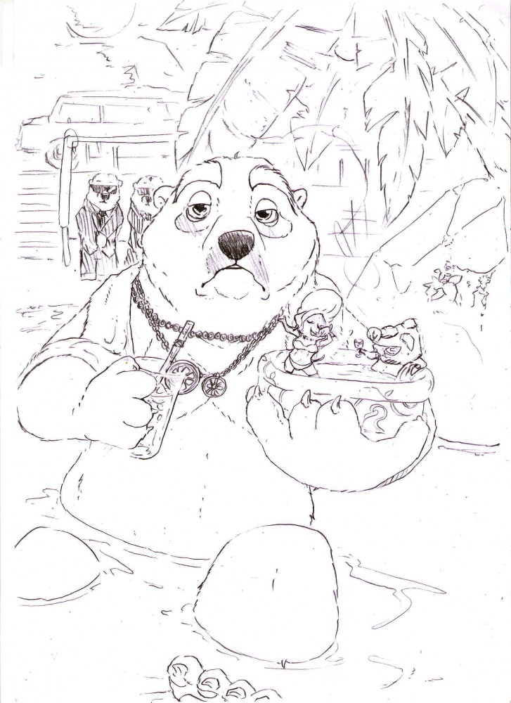 Dessins de plage (Mr.B)