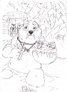 Dessins de plage (Mr.B)