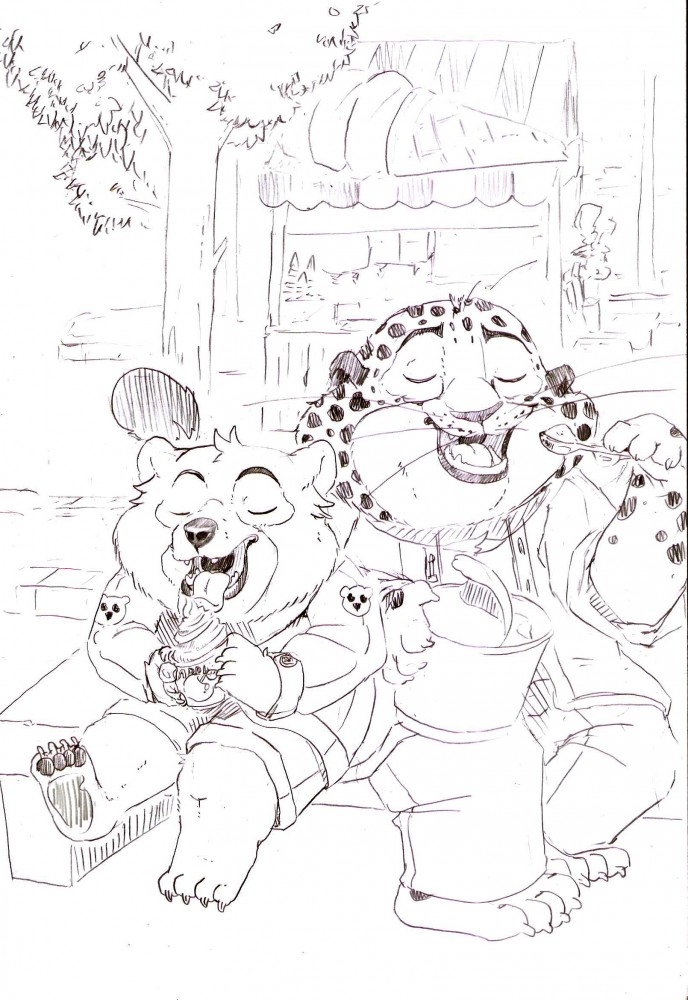 Vie quotidienne de TU et ClawHauser 2