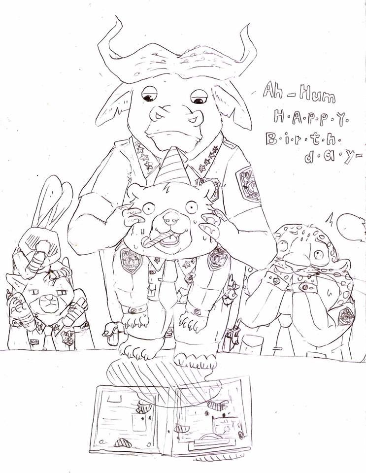 Joyeux anniversaire ~~~ pour moi XD