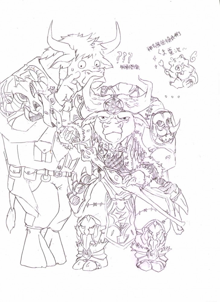 ZPD Engineering Department clothing(Double mascot)