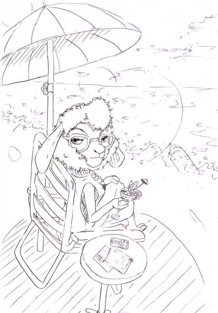 Beach drawings (Bellwether)