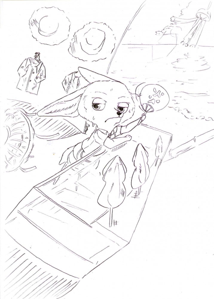 Beach drawings (Finnick)