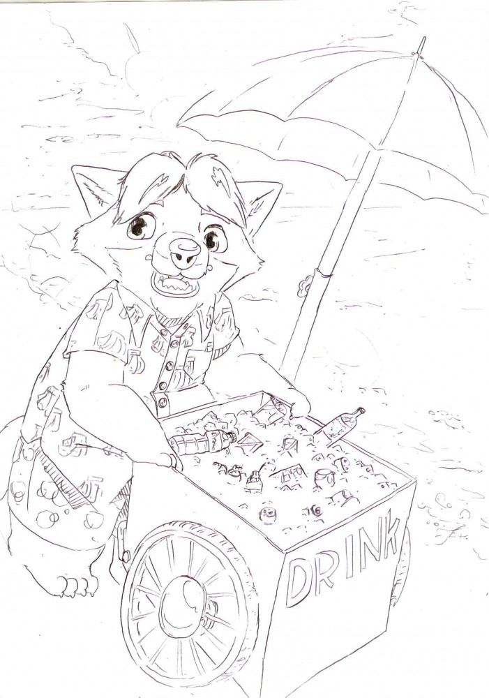 Beach drawings (Gidoen)