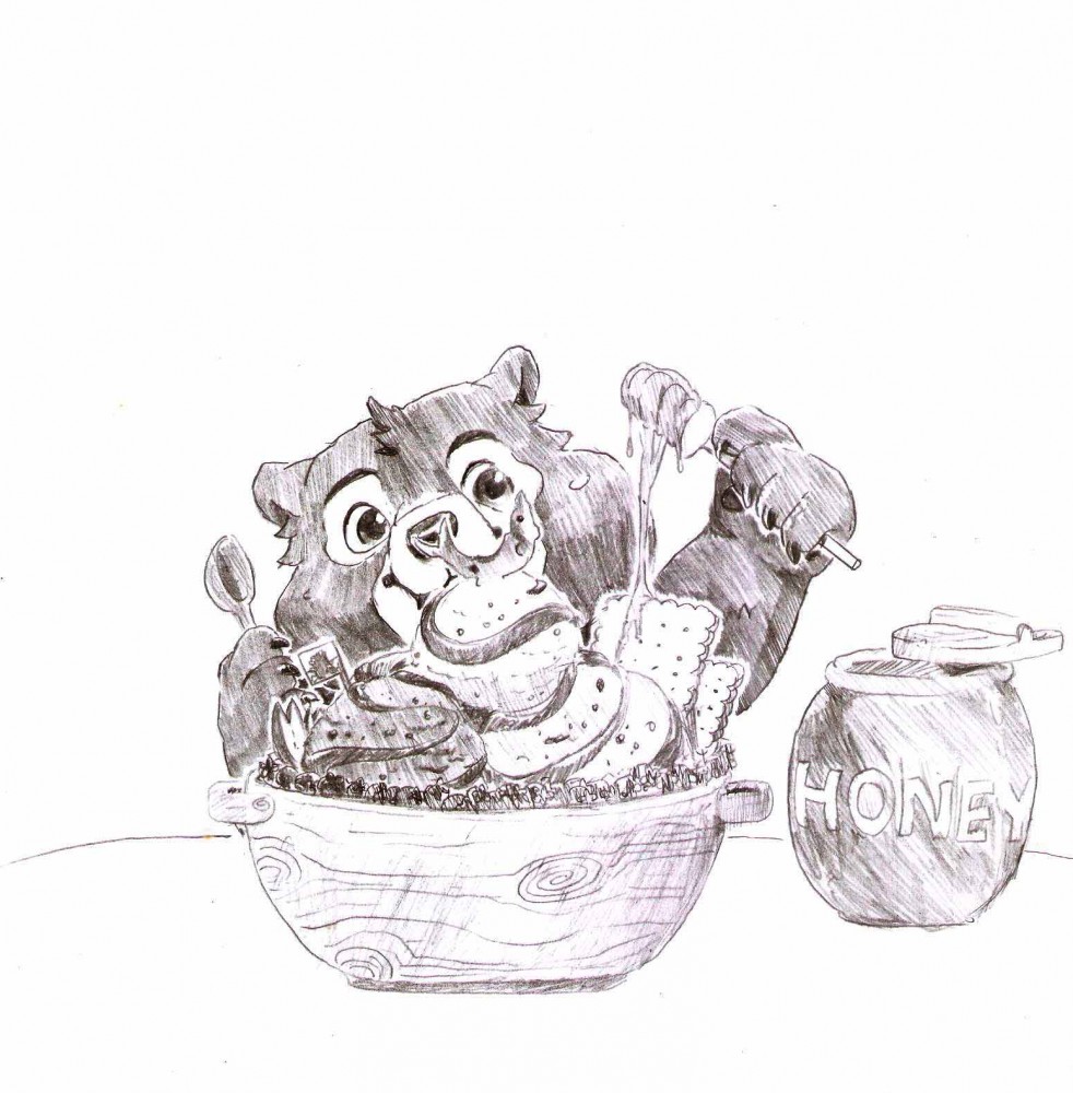 Ice-cream drawings - TUbear
