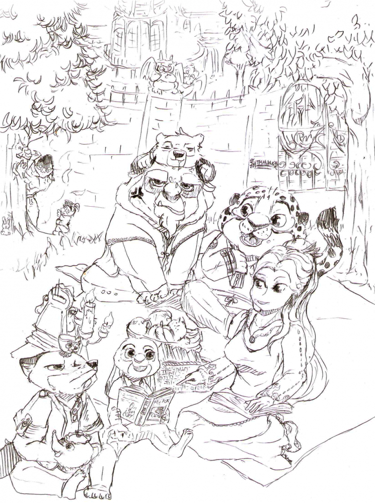Halloween Modeling-ClawHauser