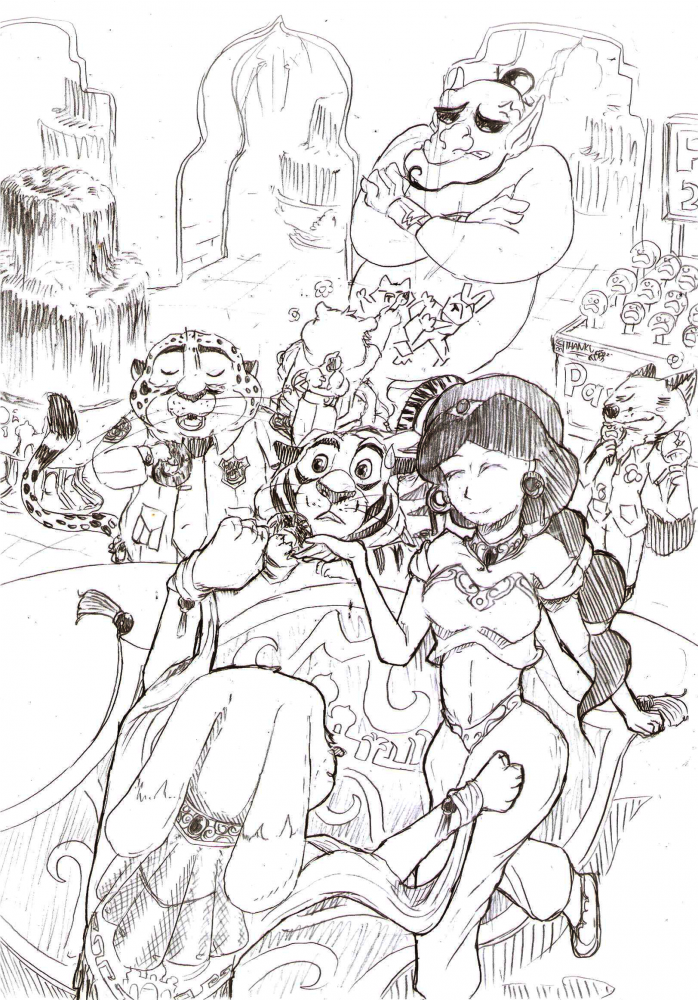 Zootopia x DisneyPrincess - 6