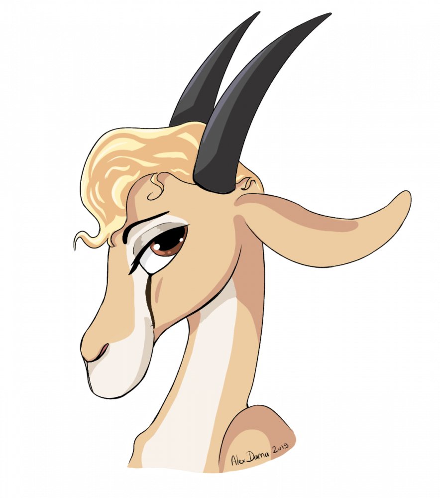 Portrait de Gazelle