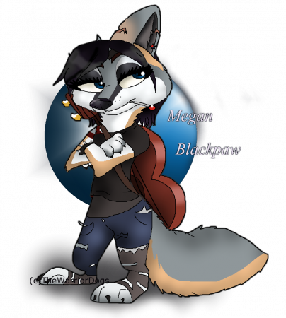 Detail Megan Blackpaw
